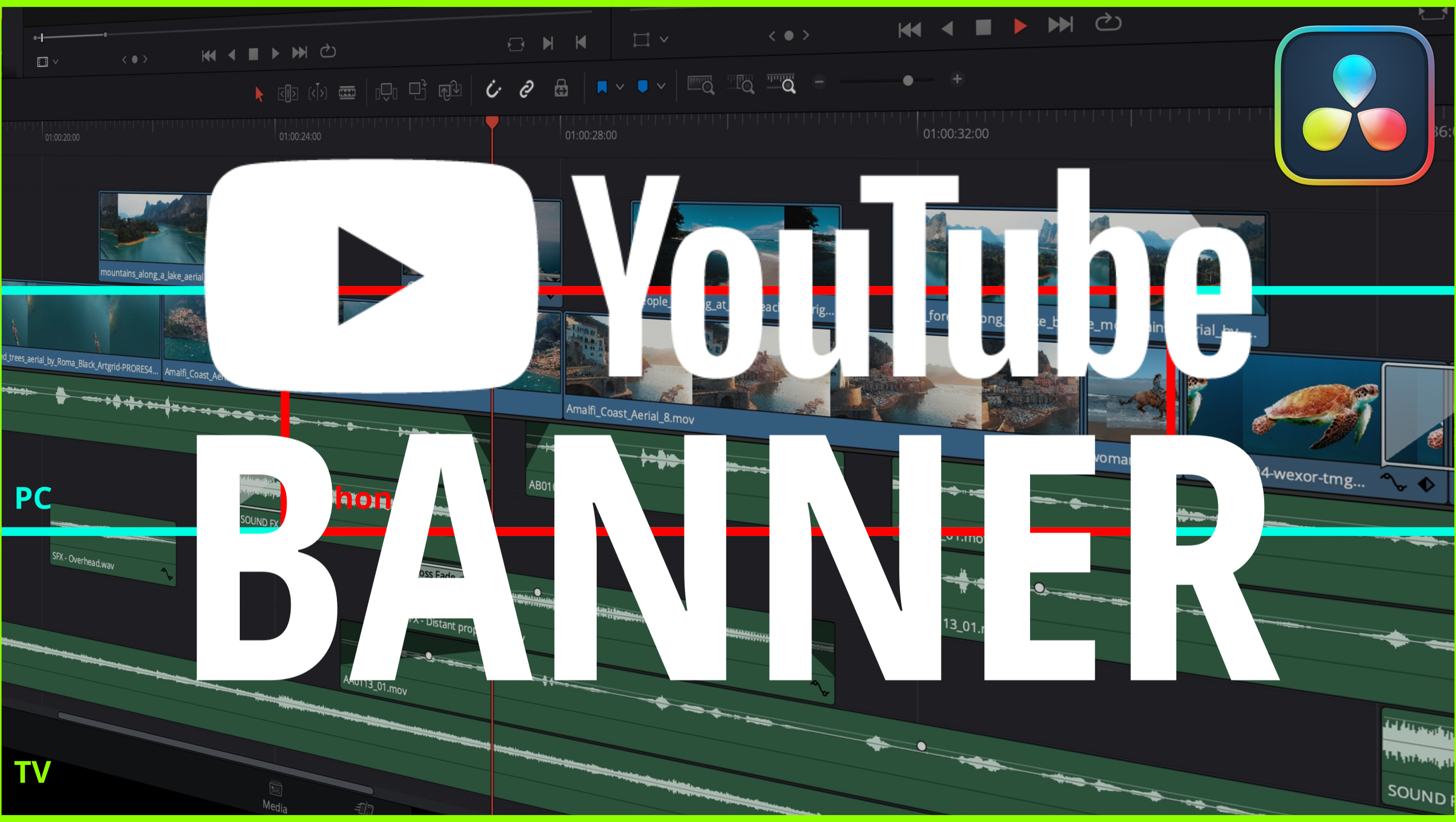Youtube Banner Template