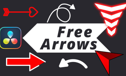Free Animated Arrows Davinci Resolve