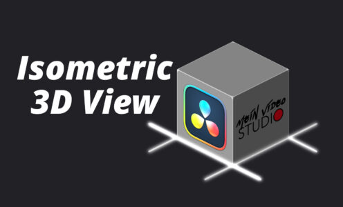 Isometric View Davinci Resolve Fusion