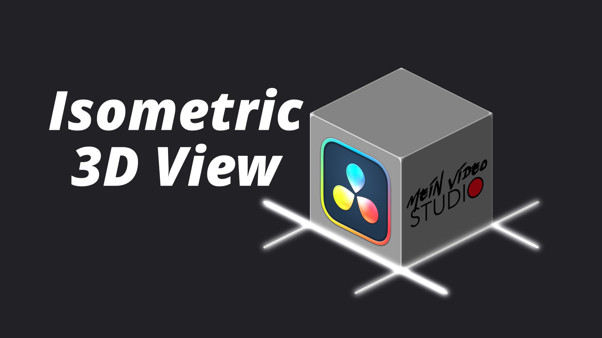 Isometric View Davinci Resolve Fusion