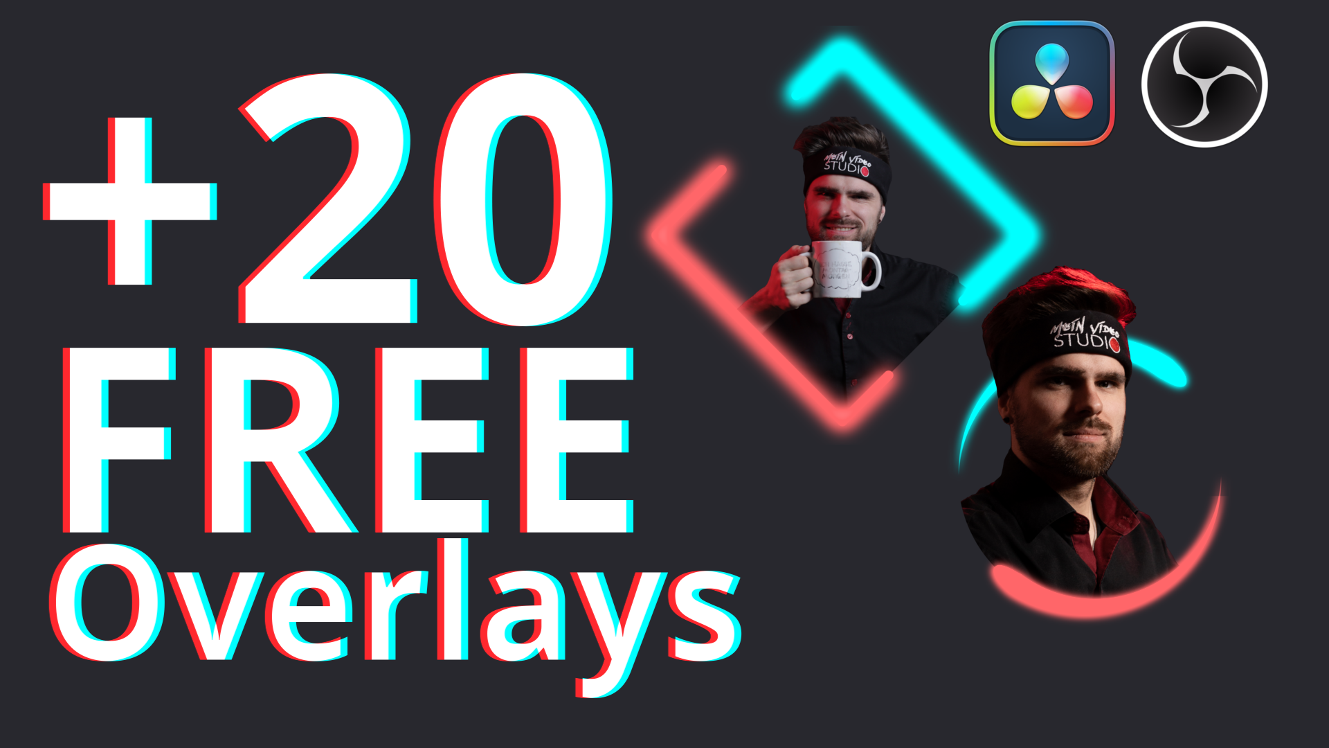 Free Animated Stream Overlays Mega Pack