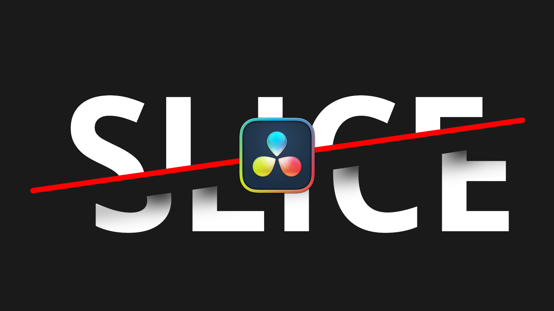 Free Slice Title Animation Davinci Resolve