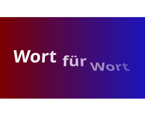 Wort für Wort Title