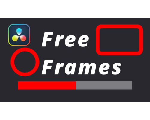 Free Animated Frames Davinci Resolve
