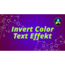 Invert Text Effect Davinci Resolve