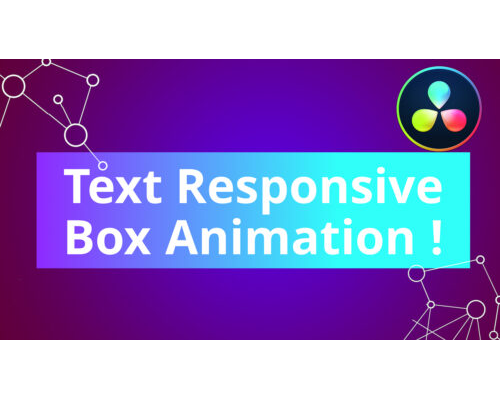 Text Responsive Boxanimation