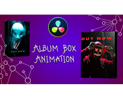 Album Box Animation erstellen in Davinci Resolve Preset