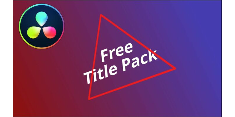 Free Titles Davinci Resolve - UDATED DR17
